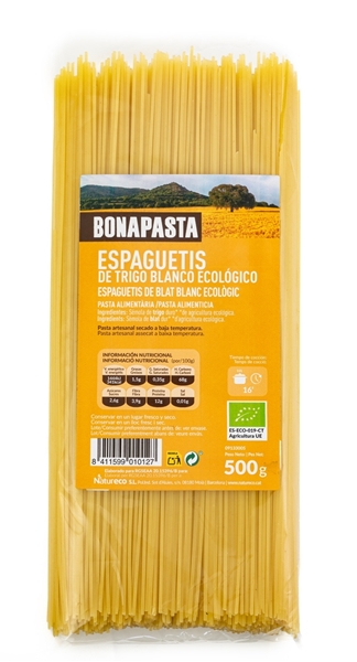 Picture of Espaguetis blancos eco 500g BONAPASTA
